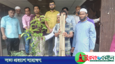 কানাইঘাটে প্রান্তিক কৃষকদের মাঝে বিনামূল্যে সার বীজ ও চারা বিতরণ