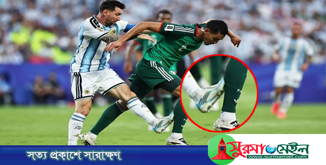 মেসির বিতর্কিত ফাউল ও লাল কার্ড বিতর্ক, যা বলছে ফিফার নিয়ম