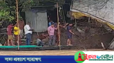 তাহিরপুরে পাহাড়ি ঢলে ঘরের সঙ্গে ভেসে গেল যুবক