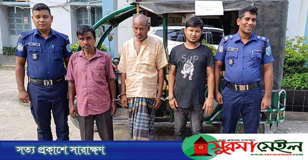 চুরি হওয়া ইজিবাইক উদ্ধার, চোরাই মাল কেনাবেচা চক্রের ৪ সদস্য গ্রেপ্তার
