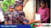 হবিগঞ্জে বিজিবির মেডিকেল ক্যাম্প, ড্রোনে দুর্গম এলাকায় ত্রাণ বিতরণ