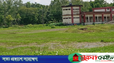 নবীগঞ্জে বাঁধ নির্মাণ করে ৫০ একর ফসলি জমি ও প্রাথমিক বিদ্যালয় পানিবন্ধি