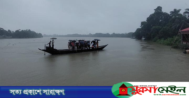 সুনামগঞ্জে টানা বৃষ্টিতে নদীর পানি বৃদ্ধি, প্রস্তুত ১৩১১ আশ্রয়কেন্দ্র