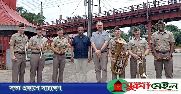 সিলেটে ক্বীন ব্রিজ-ঘড়িঘর ঘুরে দেখলেন মার্কিন রাষ্ট্রদূত, খেলেন সাত রঙের চা