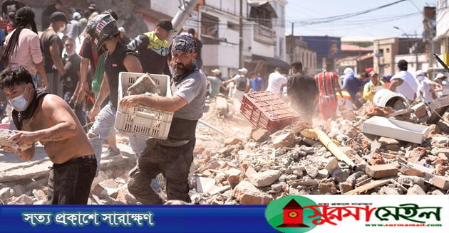 কলম্বিয়ায় শক্তিশালী ভূমিকম্পে নিহত বেড়ে ৭৭