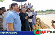 খোয়াই নদীর বাঁধ পরিদর্শনে পানিসম্পদ প্রতিমন্ত্রী, ১৫ দিনের মধ্যে কাজ শেষের নির্দেশ