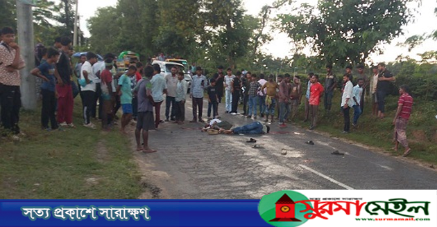 চুনারুঘাটে মোটরসাইকেল ও টমটম সংঘর্ষে ২ আরোহী নিহত
