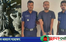 সিলেটে পূজামণ্ডপে কুপিয়ে প্রতিমা ভাঙচুর, যুবক কারাগারে