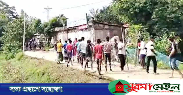 হবিগঞ্জে নারীদের গোসলের ছবি তোলা নিয়ে সংঘর্ষ, আহত অর্ধশত