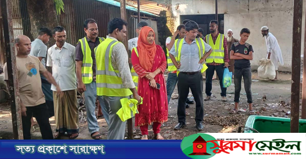 ডেঙ্গু প্রতিরোধ কানাইঘাটে পরিষ্কার-পরিচ্ছন্নতা অভিযান শুরু