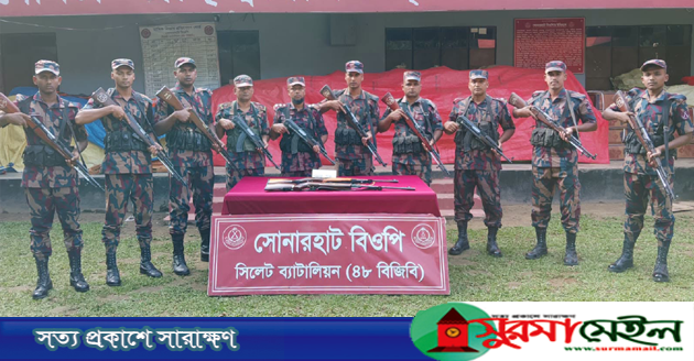 সিলেটে দেড় কোটি টাকার ভারতীয় চোরাইপণ্য জব্দ