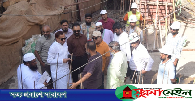 সিলেটে ইমারত নির্মাণ বিধিমালা মানতে সিউকের পরিদর্শন