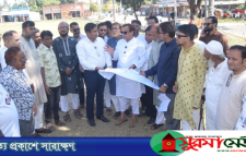 শাহজালাল উপশহর খেলার মাঠ পরিদর্শনে সিলেট উন্নয়ন কর্তৃপক্ষের চেয়ারম্যান