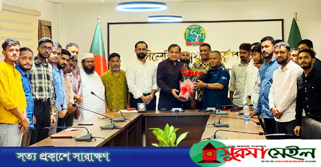 রংপুর উন্নয়ন কর্তৃপক্ষের চেয়ারম্যান সামসুজ্জামান সামুকে সংবর্ধনা দিল সিউক